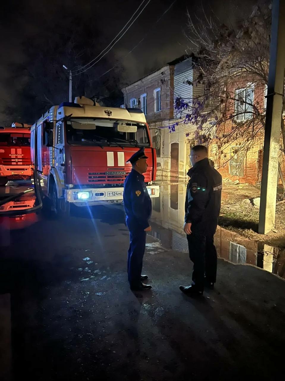 Пожар в Астрахани унес жизни трех человек