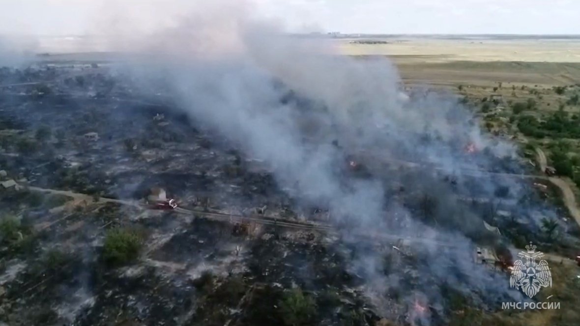 В Астраханской области ввели особый противопожарный режим