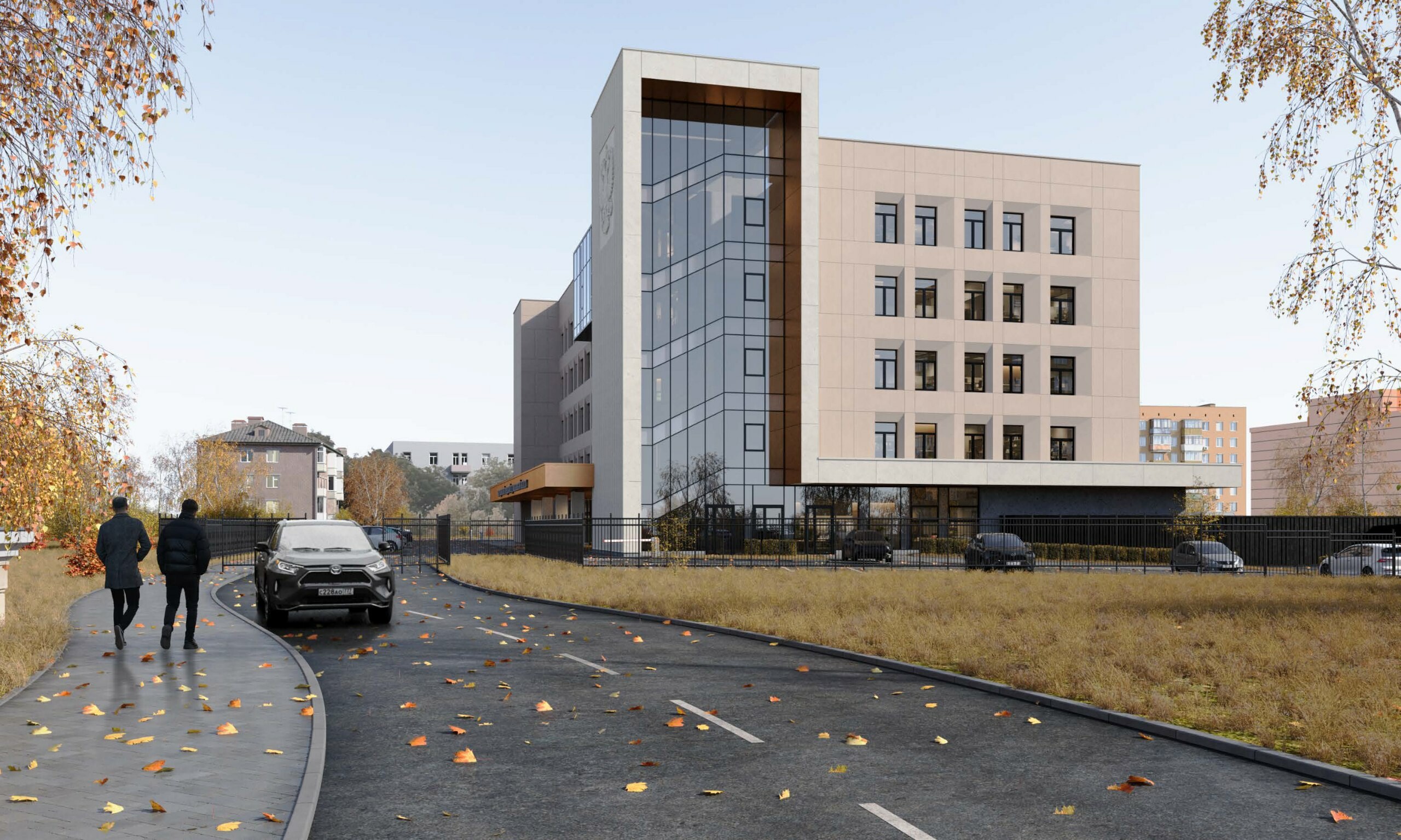 В Мытищах завершили устройство фундамента административного здания