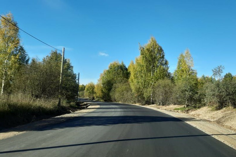 На Вологодчине дорогу Сокол – Обросово планируют ввести в эксплуатацию осенью