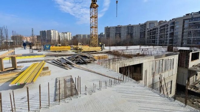 В Кудрово строят детсад на 220 детей