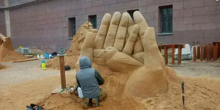 Фестиваль песчаных скульптур в Петропавловской крепости стартует 1 мая