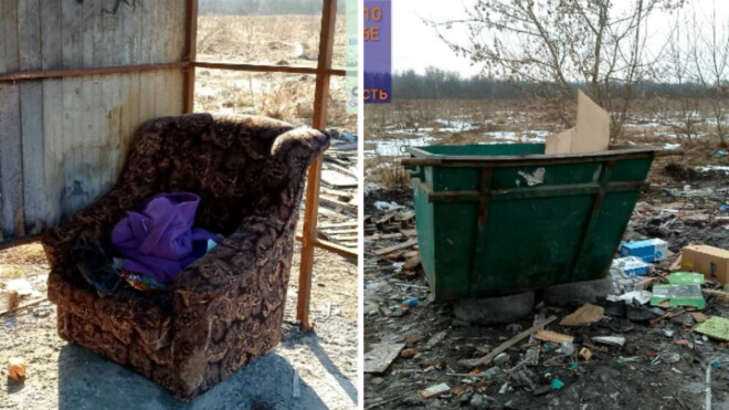 В поселке Новый Свет ликвидировали незаконную свалку