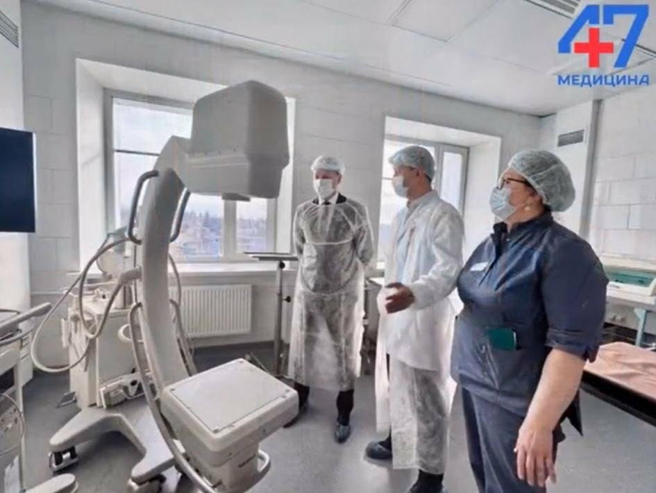 Ремонт приемного отделения завершился в Токсовской больнице