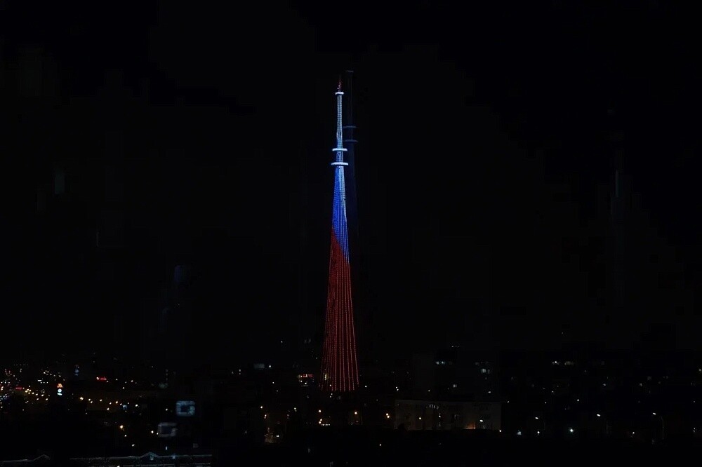 Телебашня Астрахани засияет в День космонавтики