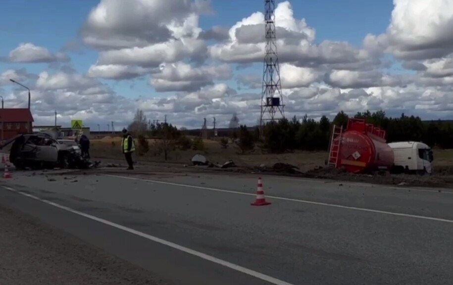 Смертельная авария произошла на подъезде к Ачиту на трассе Пермь — Екатеринбург