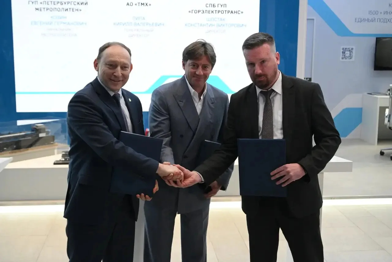 «Горэлектротранс» и «Петербургский метрополитен» договорились о сотрудничестве с компанией «ТМХ» в сфере беспилотных систем