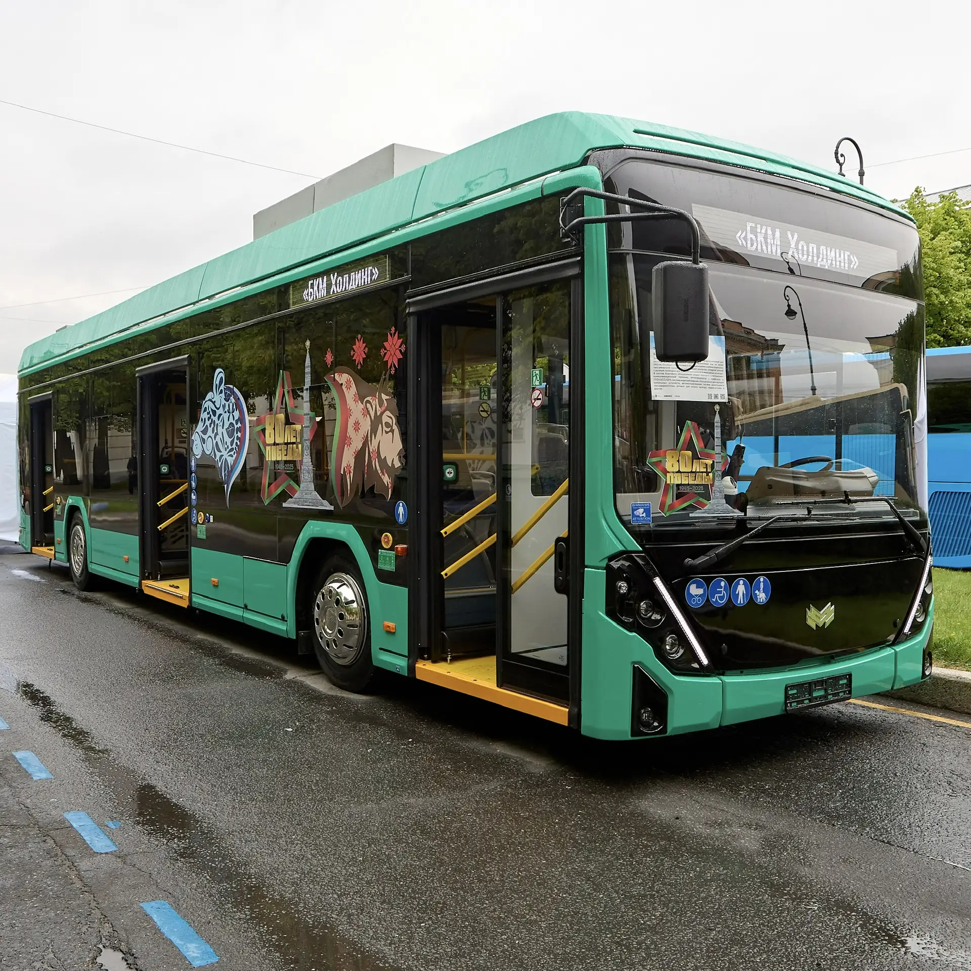 В Петербурге началась эксплуатация электробуса большого класса OLGERD