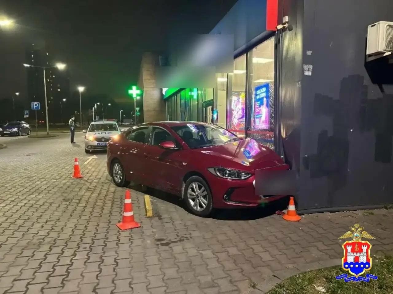 В Калининграде водитель устроил ДТП и накинулся на сотрудников Госавтоинспекции