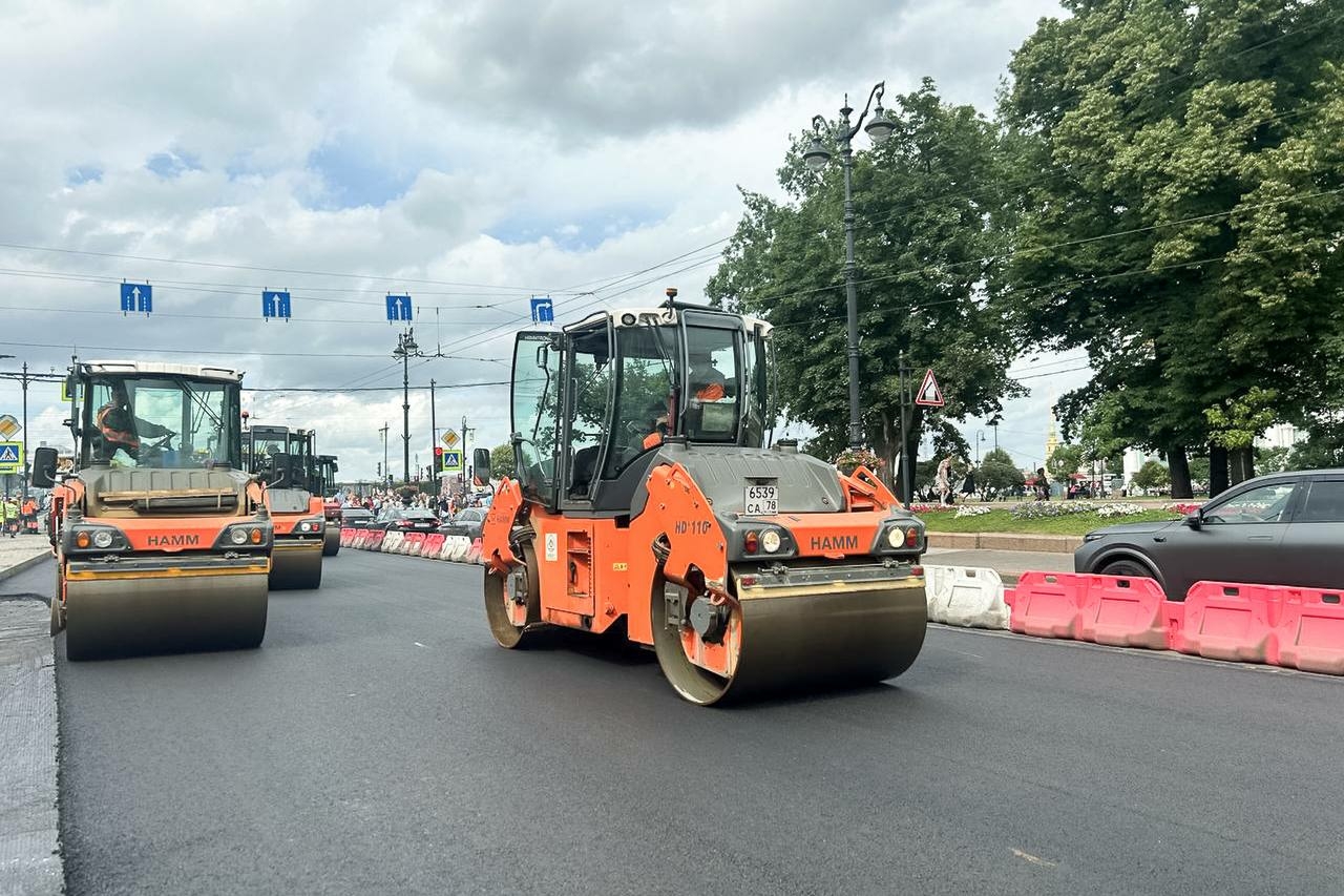 В 2026 году в Петербурге отремонтируют 80 дорожных объектов