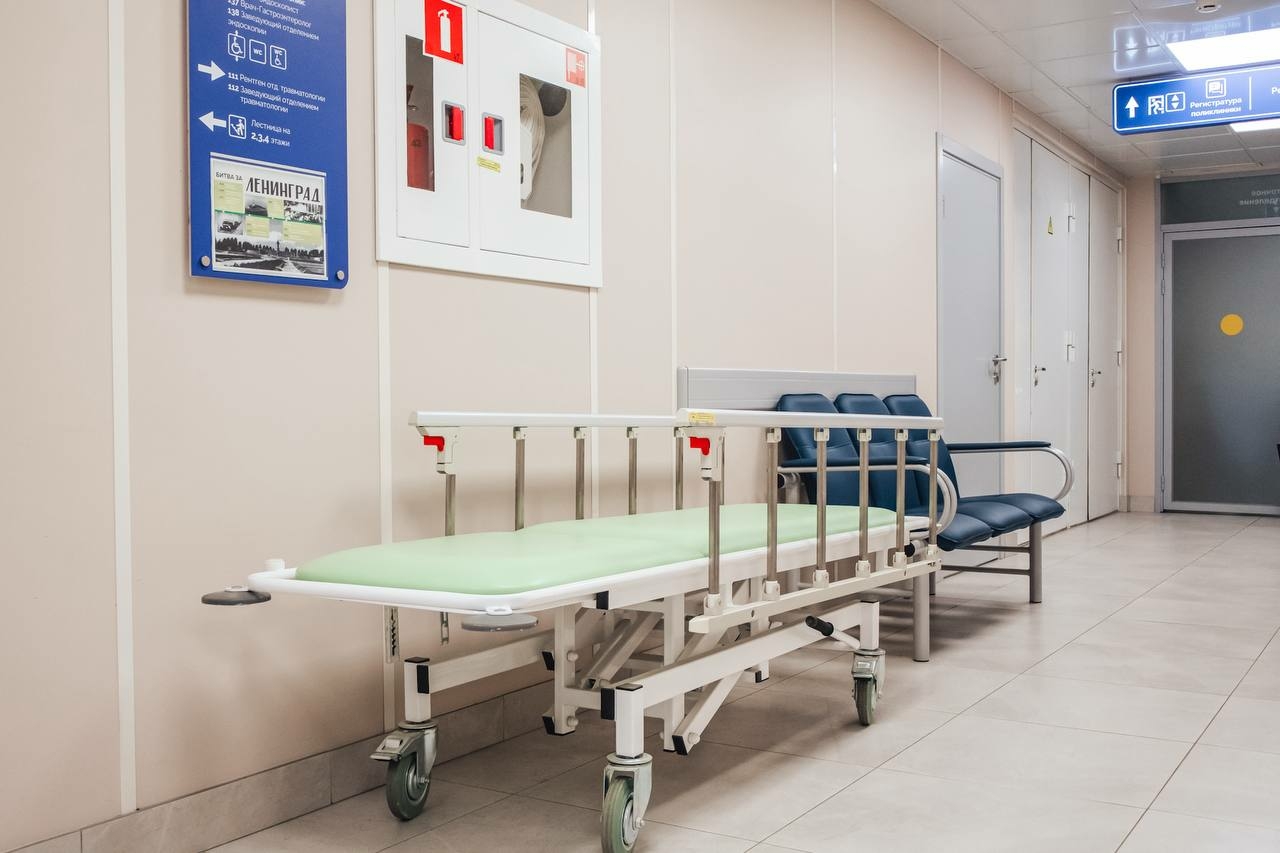 В Петербурге завершили двухэтапную модернизацию поликлиники №120