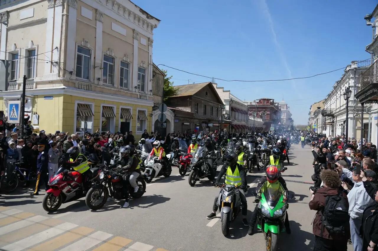 Игорь Бабушкин открыл мотосезон в Астраханской области