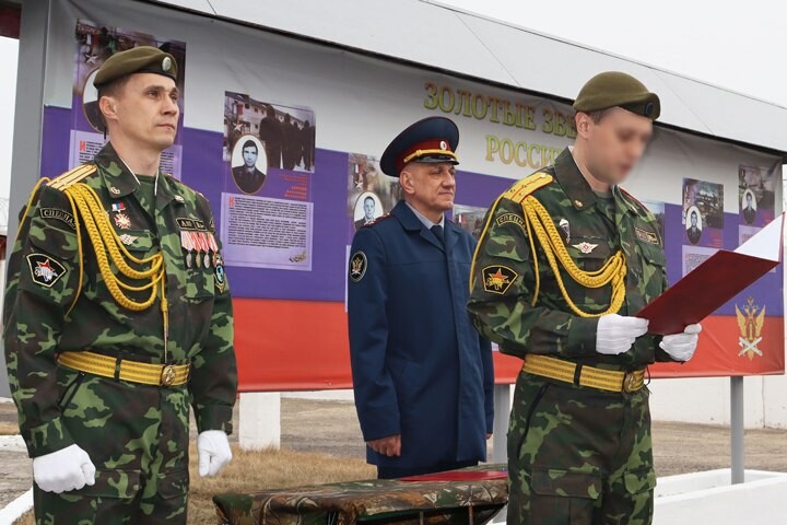 В Хакасии состоялась церемония присяги бойцов «Омеги»