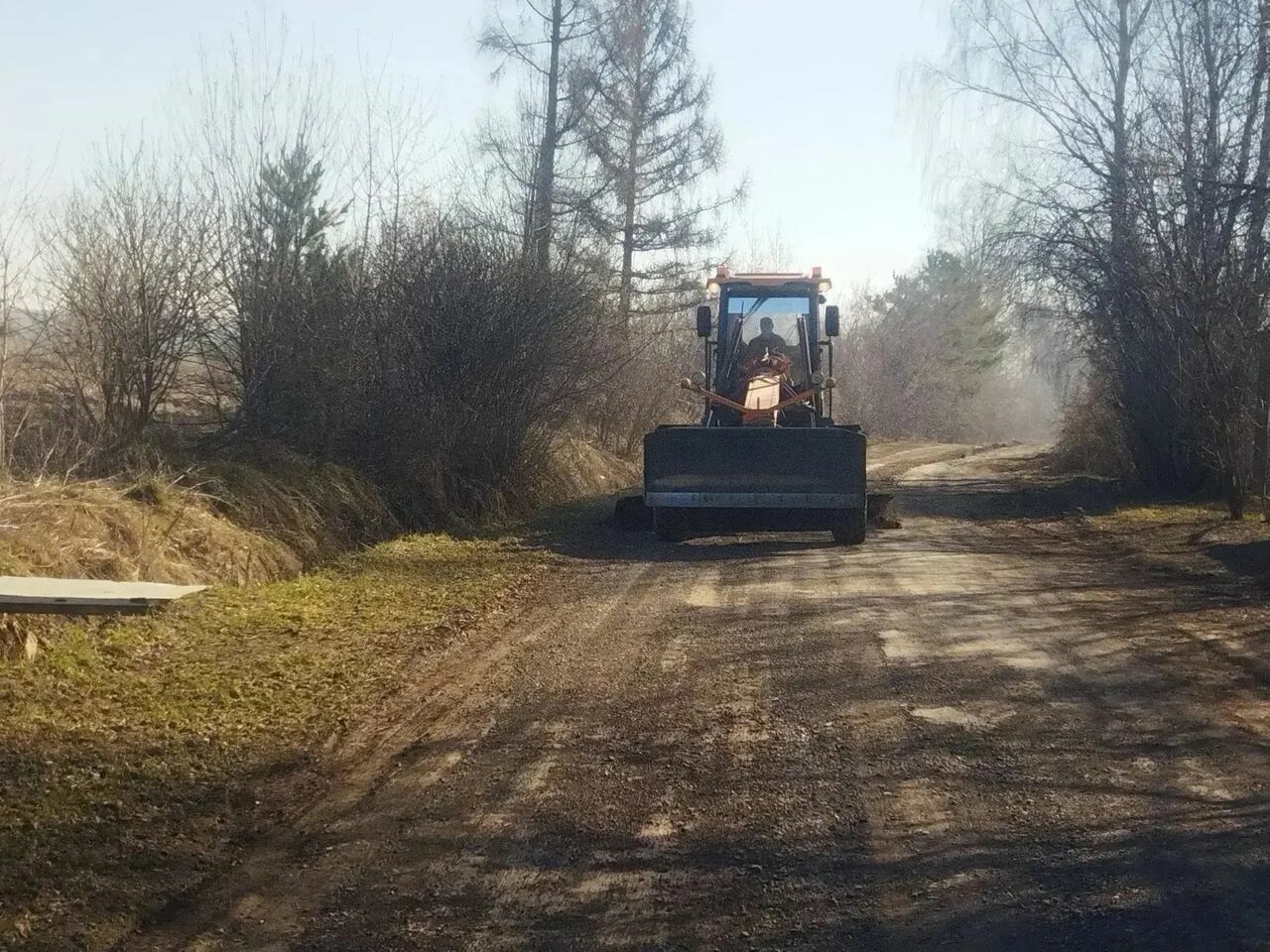 В Кемерове начали ремонт дорог к садовым товариществам