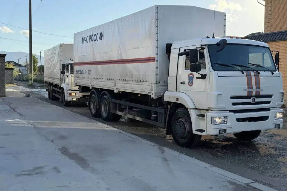 В Дагестан доставили гуманитарную помощь из Свердловской области