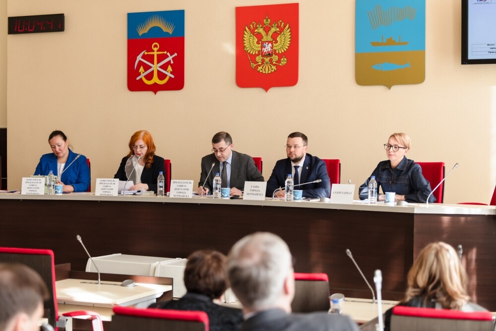 Ирина Андреева рассказала о вопросах, рассмотренных в ходе заседания Совета депутатов Мурманска