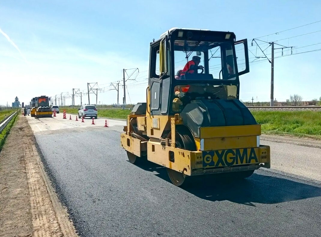 В Астраханской области модернизируют трассу федерального значения