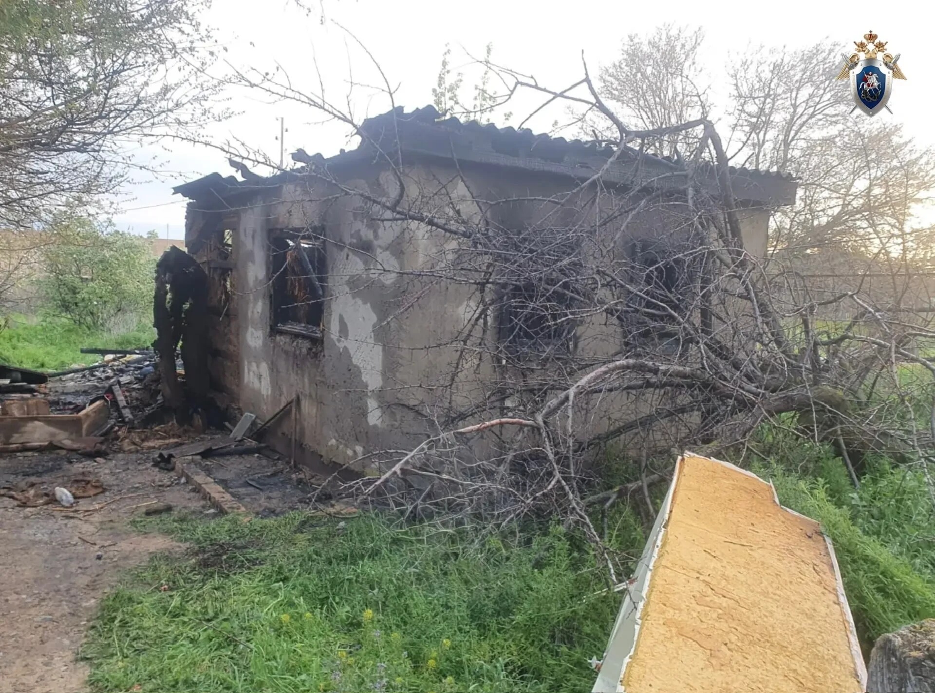 В Астраханской области расследуют гибель женщины при пожаре