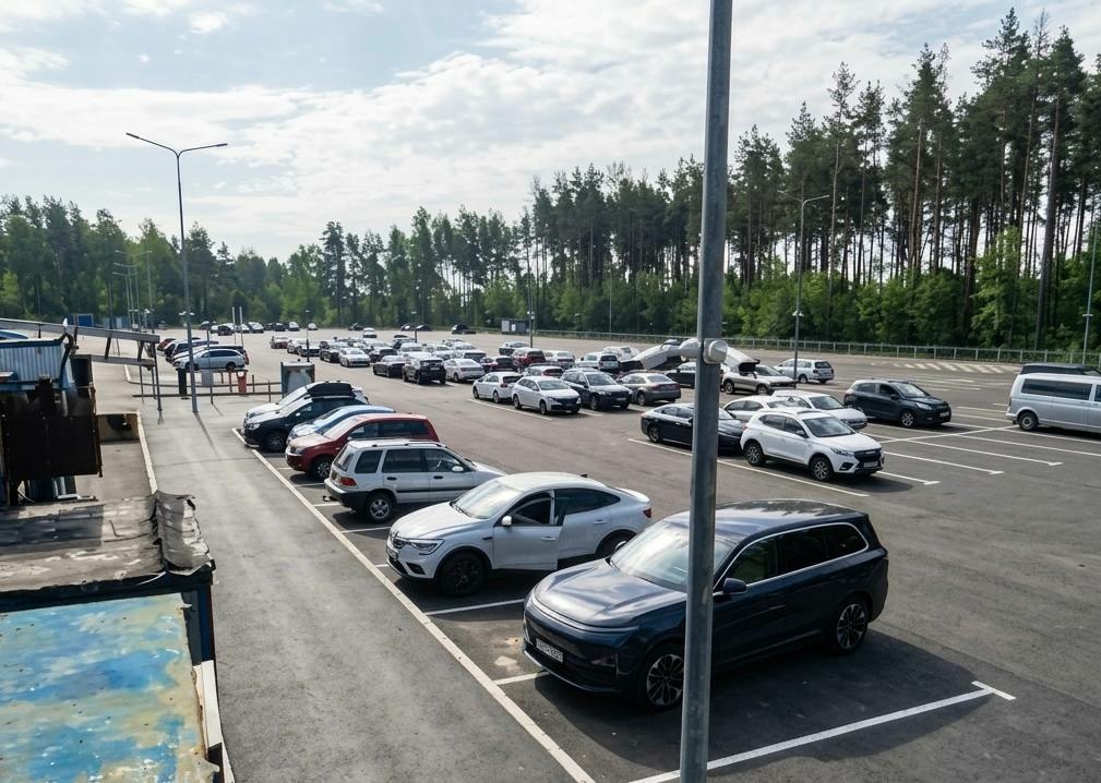 Новой автостоянкой в Парголово за неделю воспользовались 1240 раз