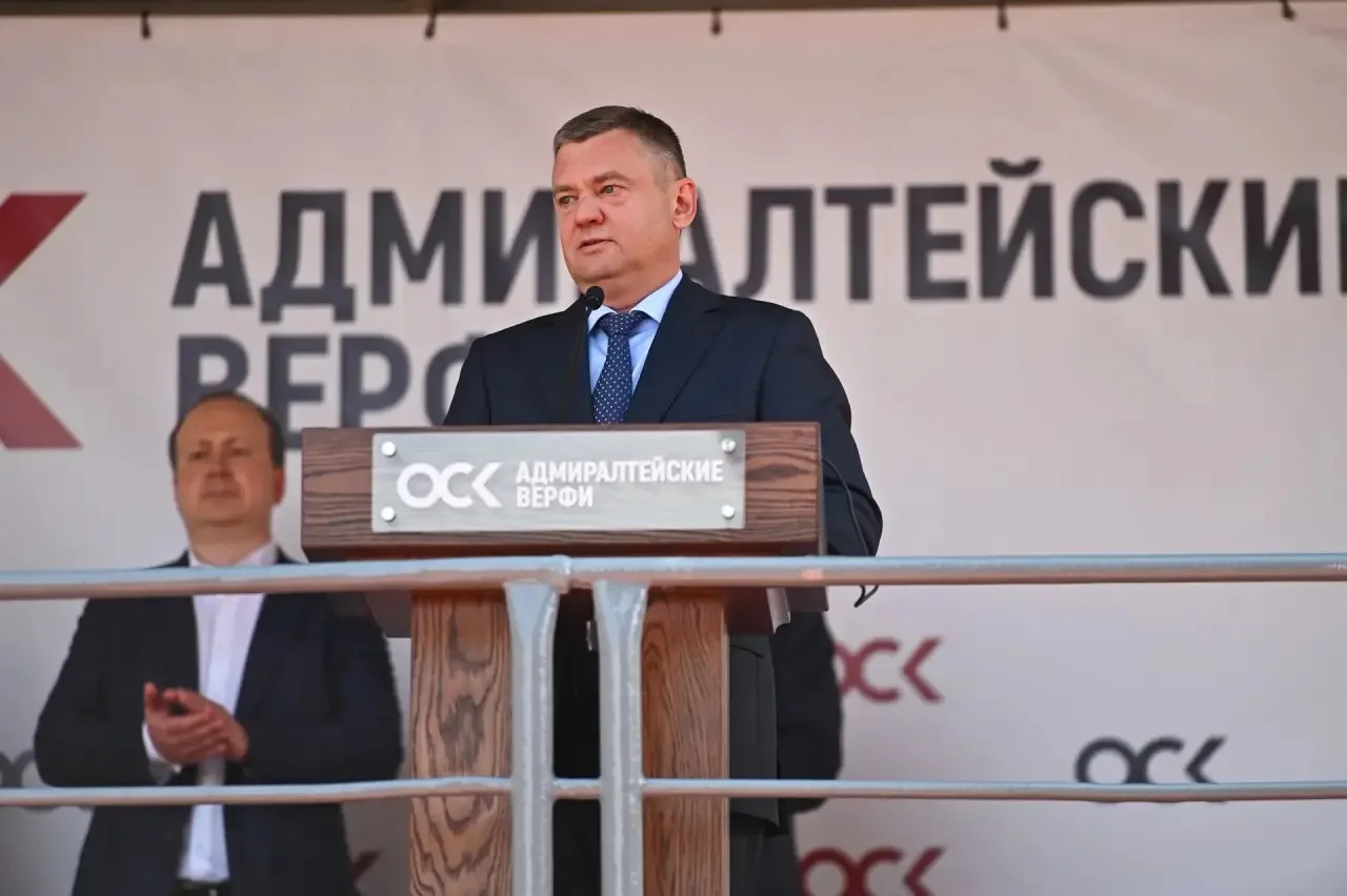 Кирилл Поляков сообщил о спуске рыболовного траулера «Капитан Ипатов» в Петербурге