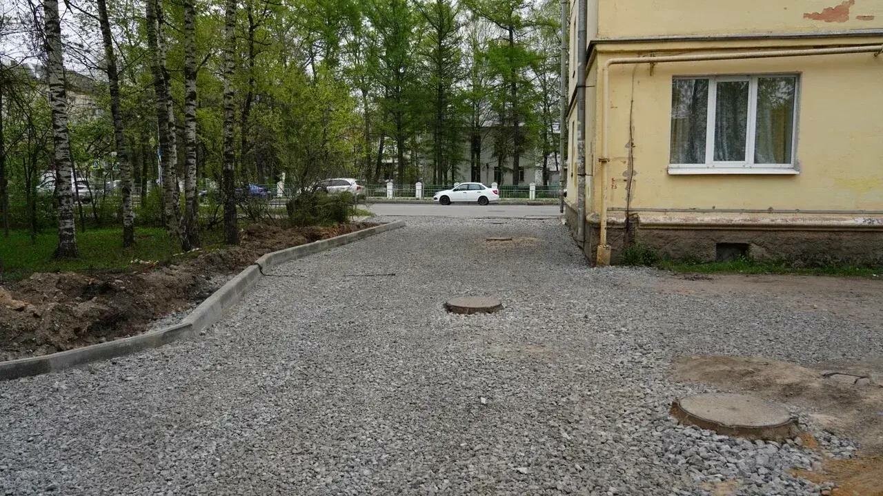 В Вологде по нацпроекту отремонтировали девять дворов