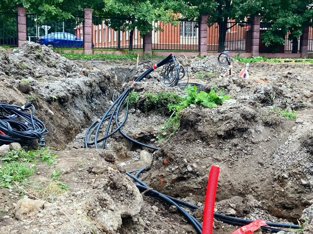В Череповце приступили к благоустройству сквера у Центра боевых искусств