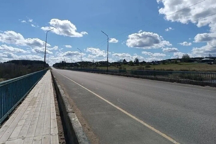 Мост через реку Кубену в Харовском округе отремонтируют