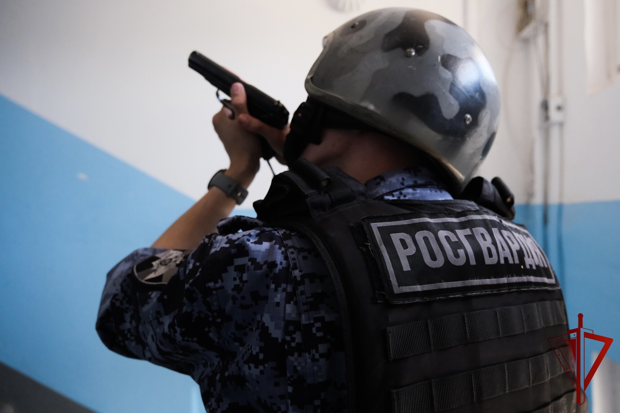 Астраханские росгвардейцы приняли участие в антитеррористической тренировке