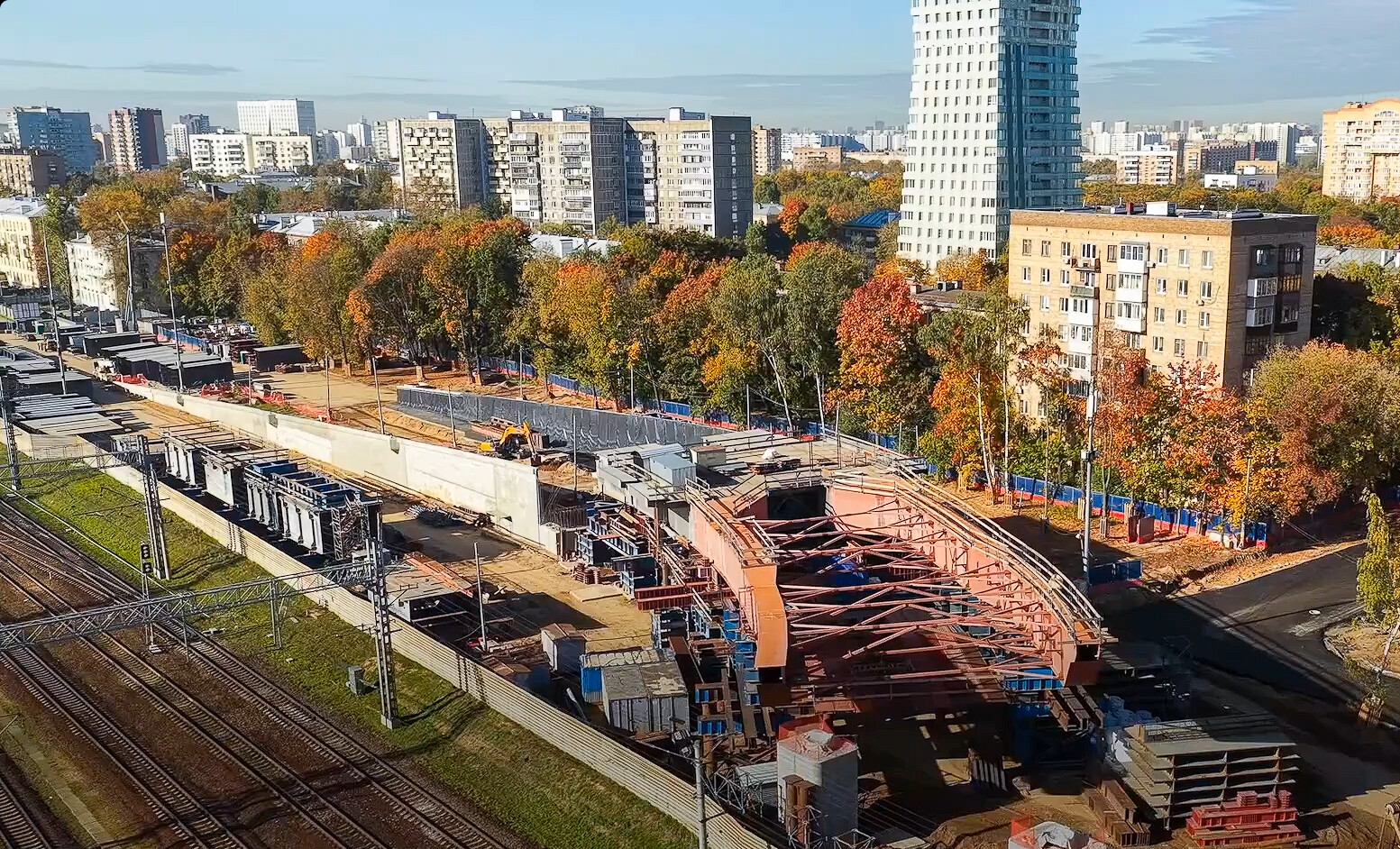 Новый путепровод на северо-востоке Москвы соединит три района столицы