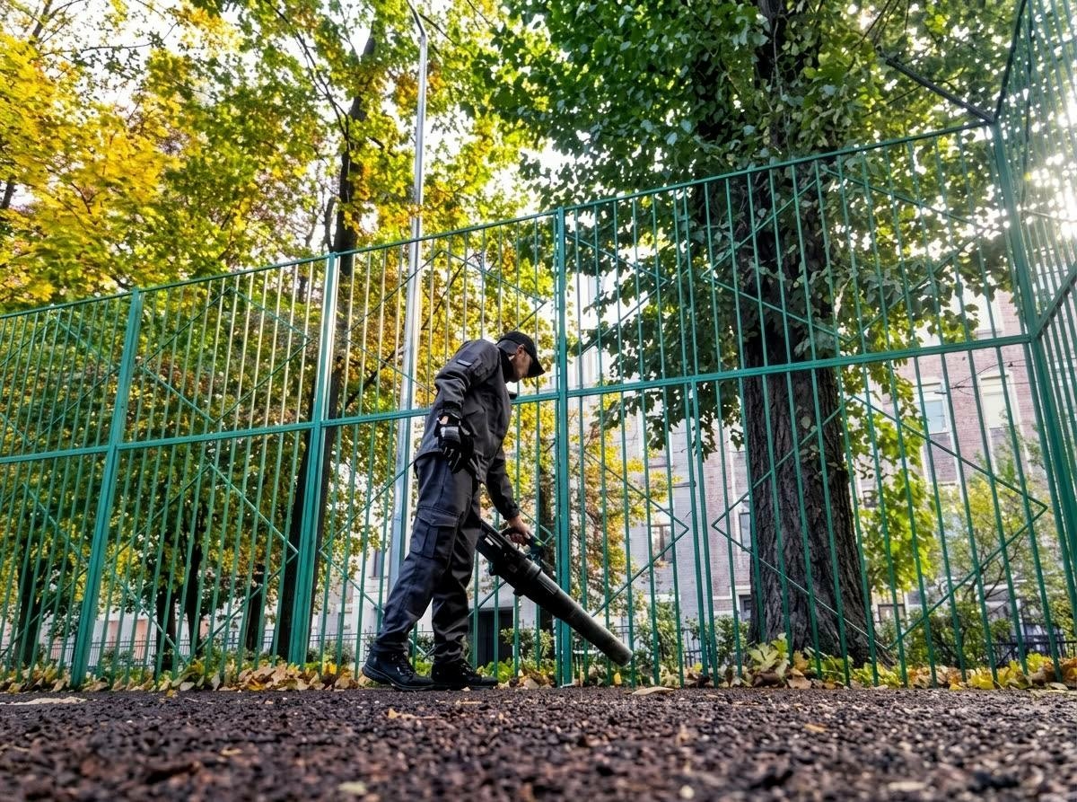 Ваньчков: в Петроградском районе началась осенняя уборка
