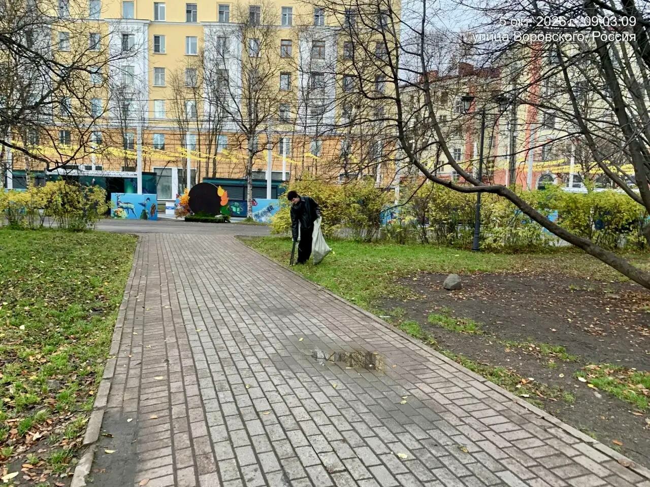 Лебедев сообщил об уборке мурманских улиц после празднования юбилея города